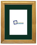 8"x12" Rimu Stain Frame Green Mat 63rs264
