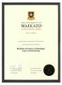Waikato Degree 1031p CONSERVATION