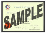 Massey Uni Degree 1031p CONSERVATION