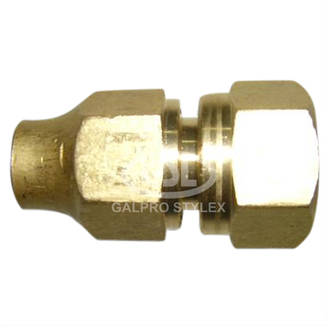 1/2" Flare x 1/2" Female Connector & Nut