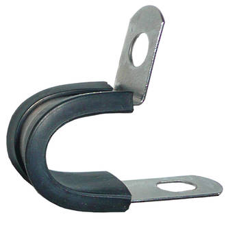 10mm S/S P-Clip with Liner
