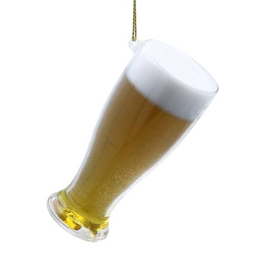 Glass Pint of Beer 9cm *ETA NOV