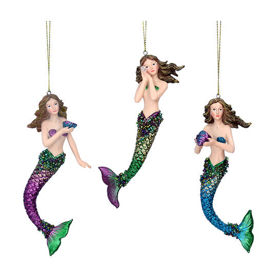 Resin Atlantis Mermaid17cm
