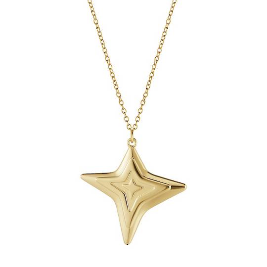 Georg Jensen Chain Ornament, 4 Point Star 2021