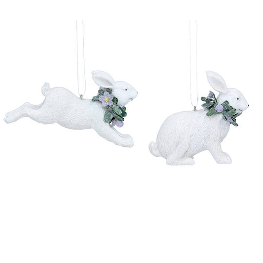 Resin Winter Dream Hare 6cm