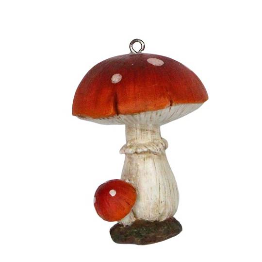 Resin Mushroom,  Low Round Top 6cm *ETA NOV