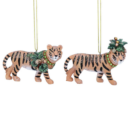 Resin Noble Jungle Tiger 8cm