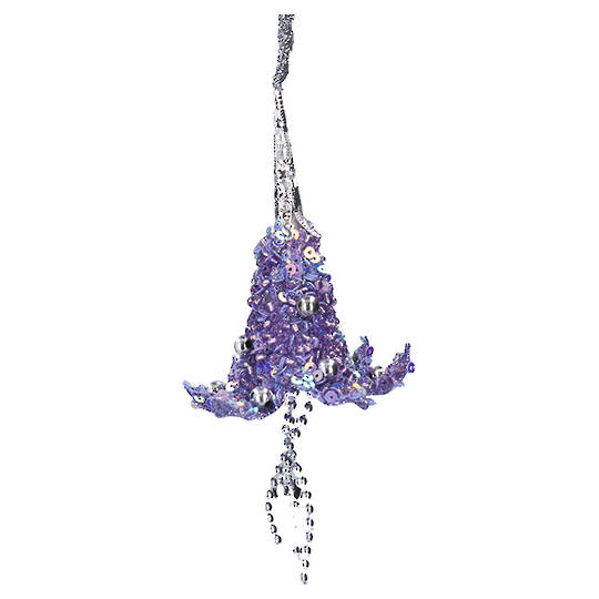 Bead Lilac Lotus Flower 9cm