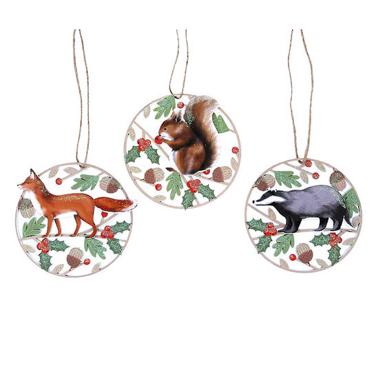 Wood Fretwork UK Woodland Disc 8cm