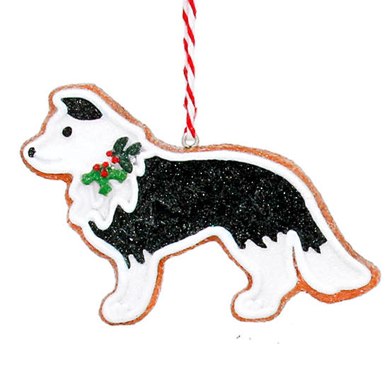 Resin Farm Gingerbread Dog 7cm