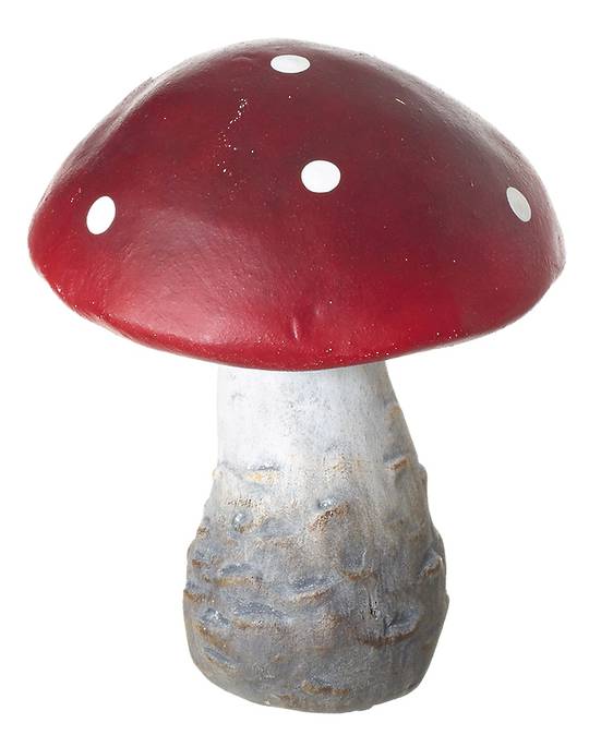 Ceramic Standing Mushroom 10x10cm