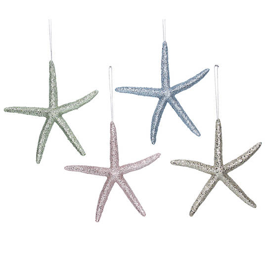 Acrylic Glitter Starfish 15cm