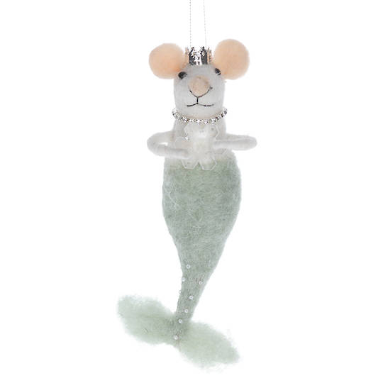 EcoWool Mermaid Mouse 17cm