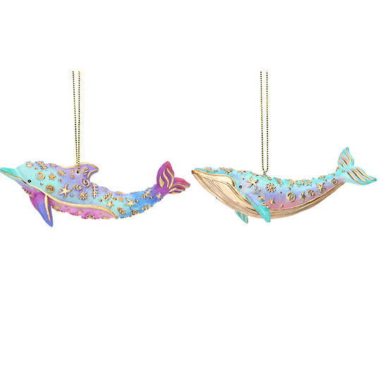 Resin Sea Kingdom Whale or Dolphin 11cm SOLD OUT
