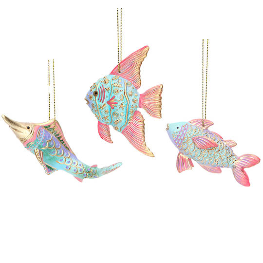 Resin Sea Kingdom Fish 9cm