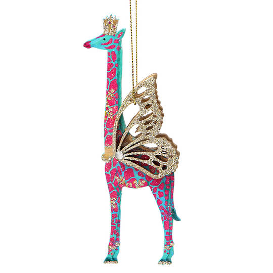 Wood Bling Safari Giraffe 15cm SOLD OUT