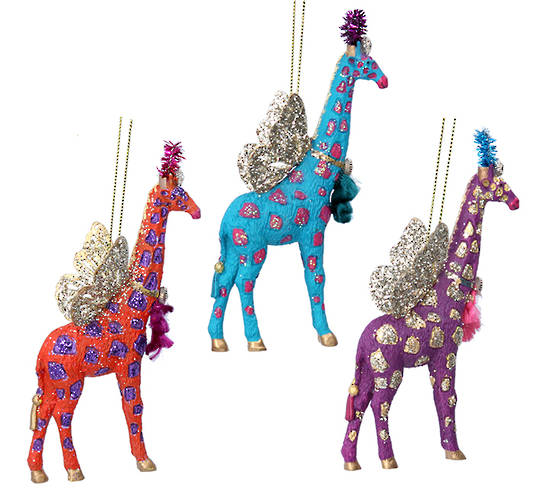 Resin Bling Safari Giraffe 13cm SOLD OUT