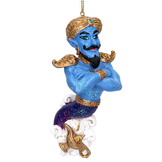 Resin Genie with Lamp 11cm