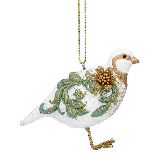 Resin Rococo Partridge 9cm *ETA NOV