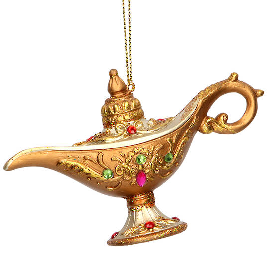 Resin Aladdin's Lamp 11cm