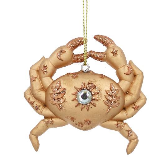 Resin Celestial Gold Crab 7cm *ETA NOV