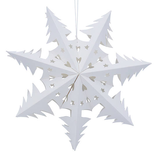 Paper Lace Collapsible Snowflake, 30cm *ETA NOV