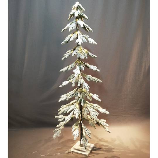 Snowy Fir Tree 1.8mtr, 80 LED Lights