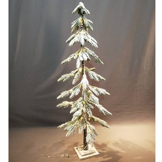 Snowy Fir Tree 1.5mtr, 52 LED Lights