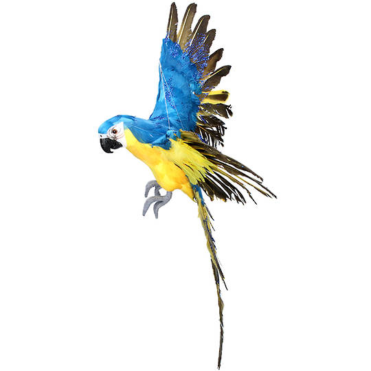 Flying Blue Macaw 66cm SOLD OUT