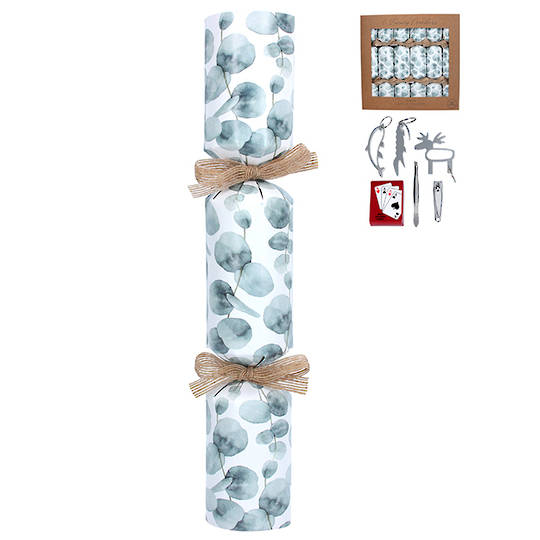 Christmas Crackers Set 6, Eucalyptus SOLD OUT