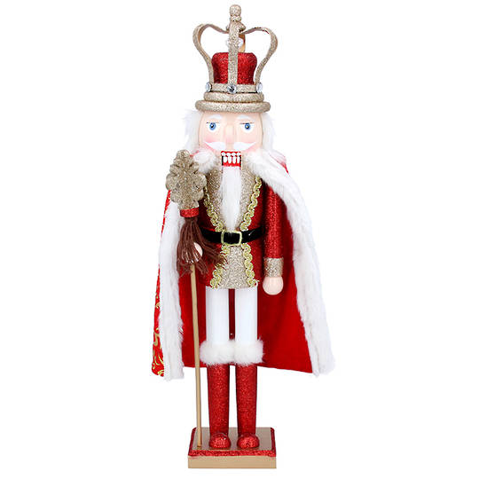 Wood Nutcracker, King 46cm SOLD OUT