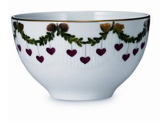 INDENT - Starfluted Christmas Small Bowl 300ml 11cm