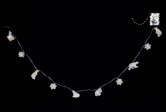 Polar Bear and Snowflake LED Lights 1.8 mtr