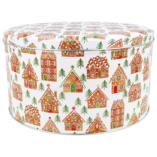 Cake Tin, Gingerbread House 23x12cm *ETA NOV