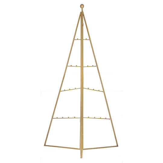 Metal Gold Pyramid Table Tree, Collapsable 120cm *ETA NOV