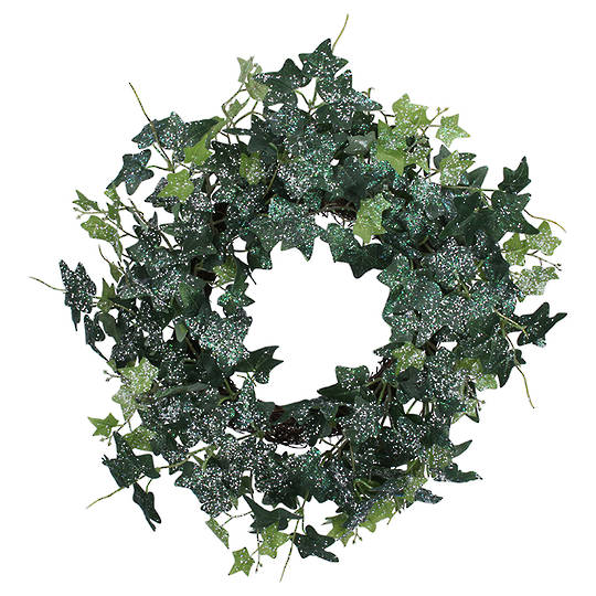 Icey Ivy Wreath 50cm