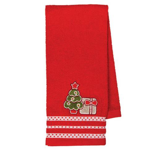 Hand Towel, Gift with Xmas Tree