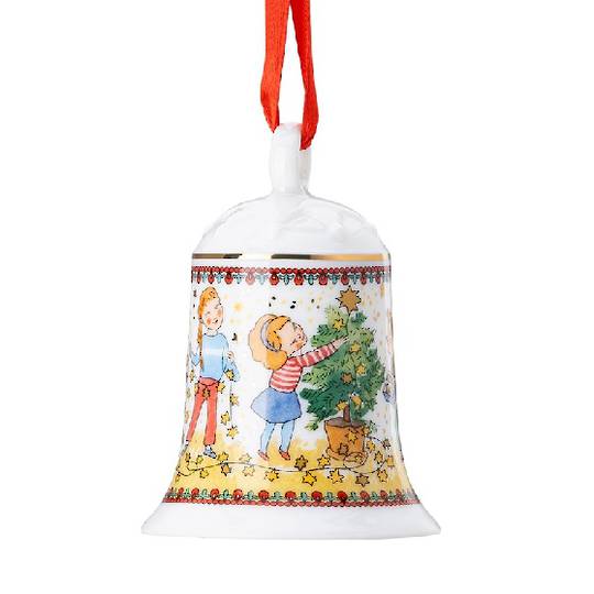 INDENT - Hutschenruether Annual Xmas Porcelain Bell 2024