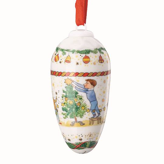INDENT - Hutschenruether Annual Xmas Porcelain Cone 2024