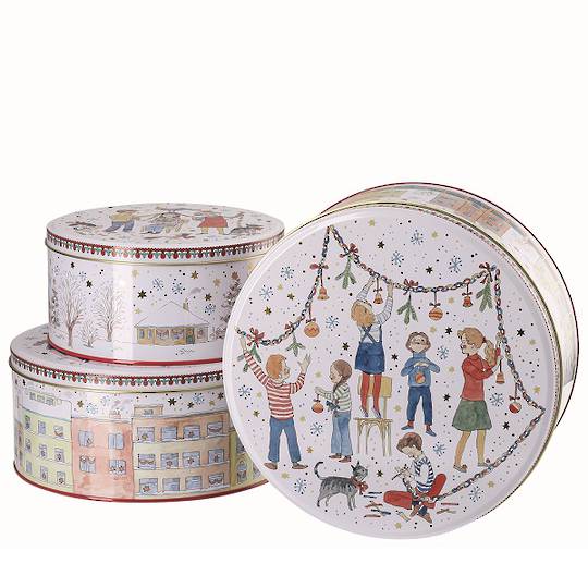 Hutschenruether Annual Xmas Tins, Set 3, 2024 *ETA NOV