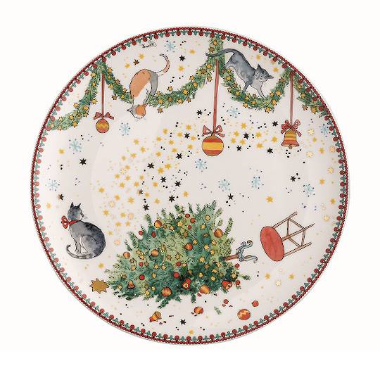 INDENT - Hutschenruether Annual Xmas Plate 22cm Theme 2, 2024