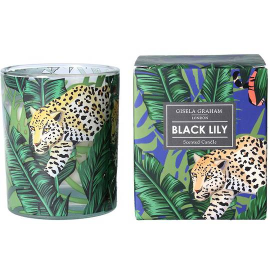 Jungle Cheetah Design Scented Candle Jar