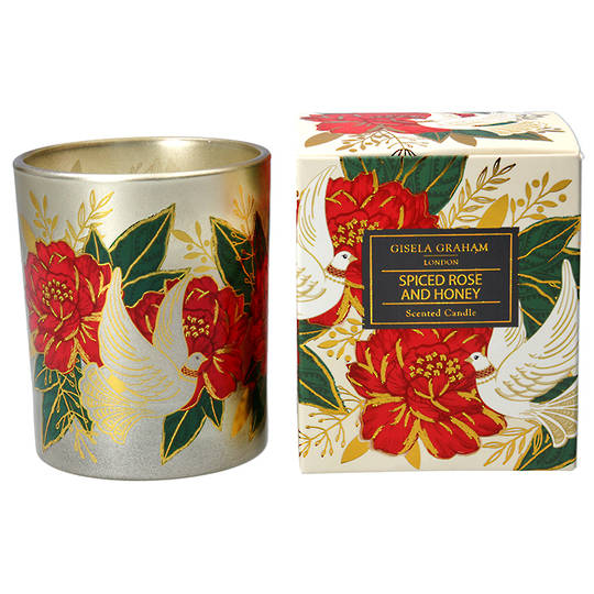 Doves & Roses, Candle Jar 10cm