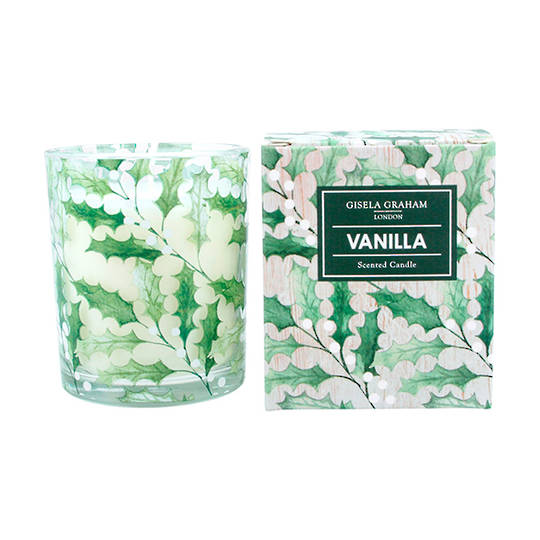 Holly & White Berry, Scented Candle Jar 8cm