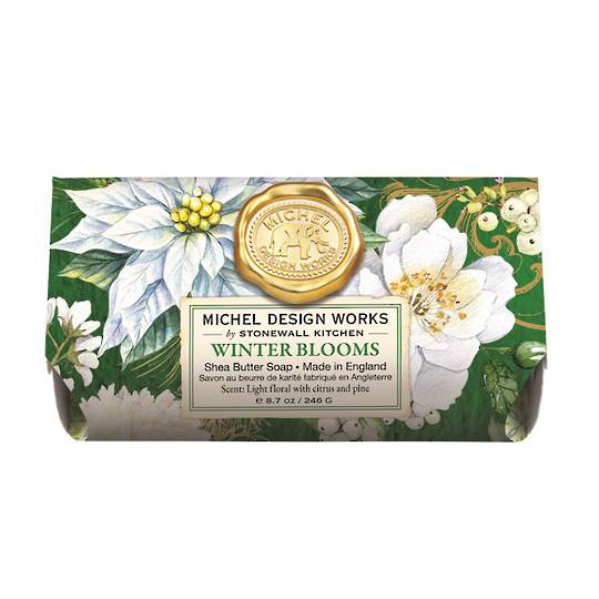 Winter Blooms Large Soap Bar
