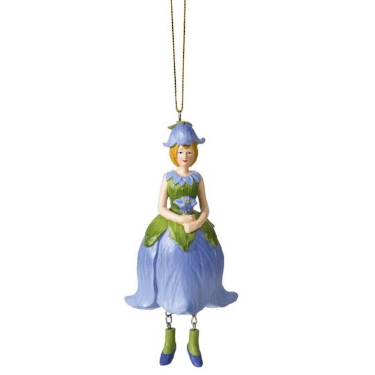 Flower Girl BellFlower Blue 12cm