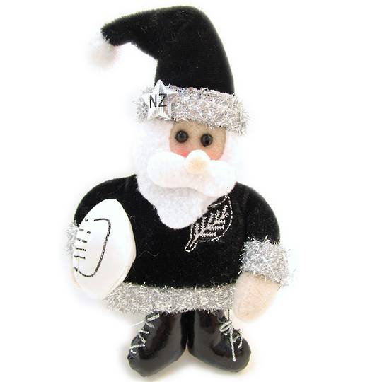 Iconic Fabric Rugby Santa