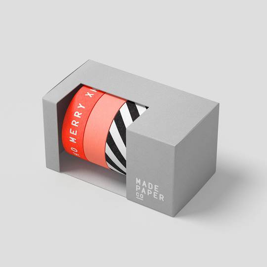 Christmas Washi Tape, 3 Designs