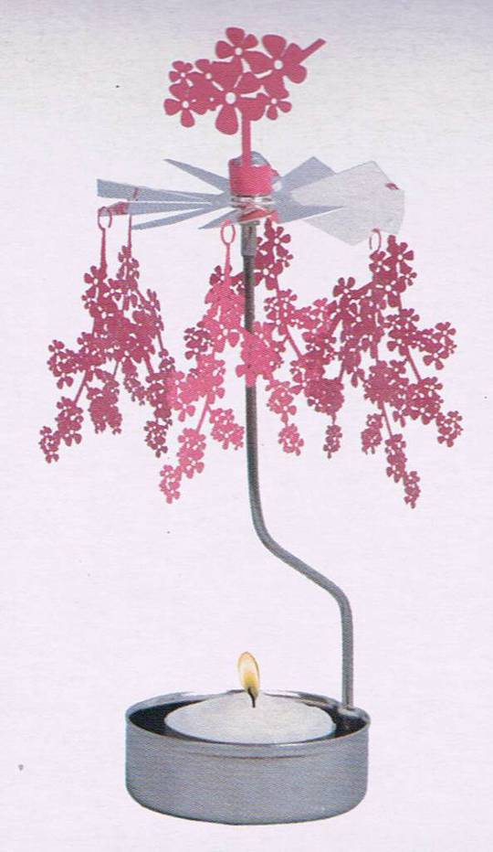 Rotary Candle Holder Cherry Blossom