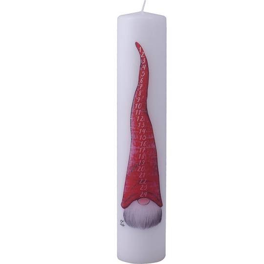 Advent Candle White, Long Hat